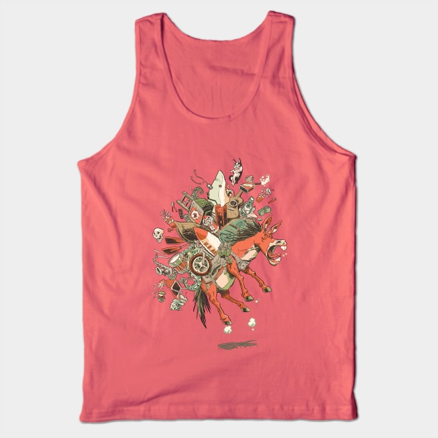 Mule Variations Tank Top by Aaron Conley Awesome